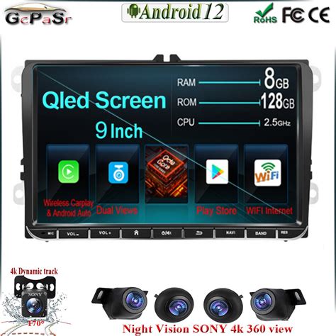 Radio Con GPS Para Coche Reproductor Multimedia Con Android IPS WIFI