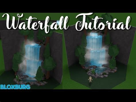 Bloxburg Waterfall House