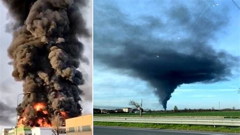 Incendio Oggi In Un Azienda Chimica A Novara San Pietro Mosezzo Cosa