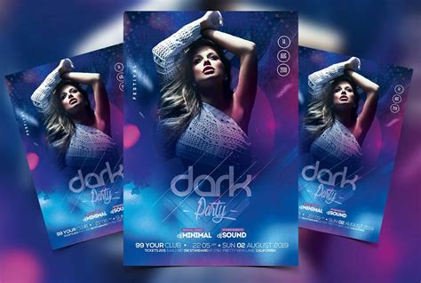 Night Party Free Psd Flyer Template Psdflyer