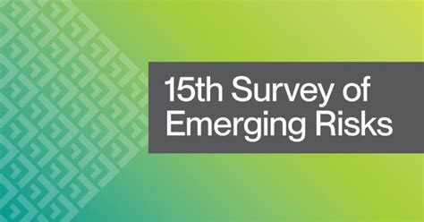 Survey of Emerging Risks – Risk Combinations - Seeing Beyond Risk