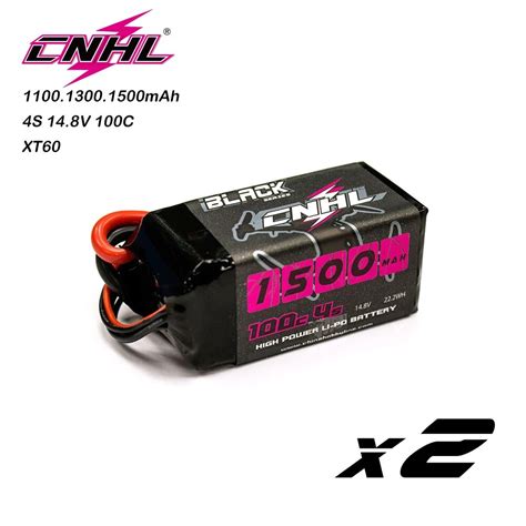 Pcs Cnhl Lipo Battery S V Mah Mah Mah C With Xt