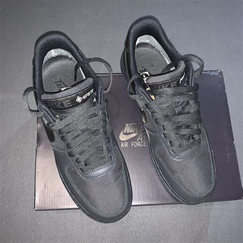 Nike Gore-tex Air Force 1 Low Black / Anthracite... - Depop