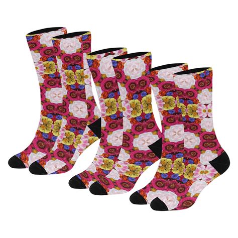 Sublimated Crew Socks3 Packs