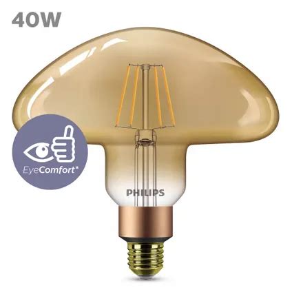 Philips Ledlamp Giant Mushroom Amber E27 5 5W