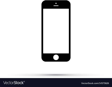 Mobile Phone Cell Phone Icon Royalty Free Vector Image