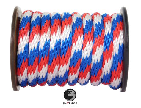 Ravenox Patriotic Braided Utility Rope Red White And Blue Rope