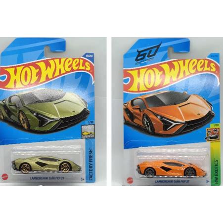 Hot Wheels Lamborghini Sian FKP 37 Series For Collections And Gifts Shopee Malaysia