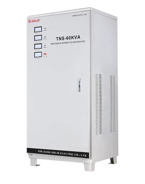 Solid Electric 3 Phase 220v 380v 400v 440v 60kva Servo Automatic