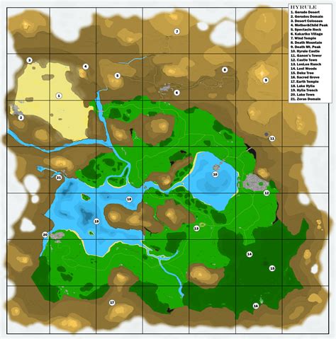 Legend Of Zelda Wind Waker Map - Maping Resources