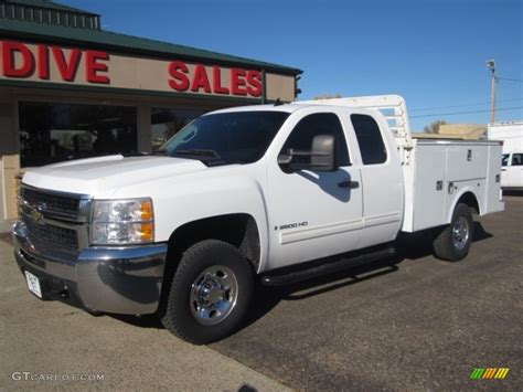 2009 Summit White Chevrolet Silverado 2500hd Lt Extended Cab 4x4 116511626 Photo 22 Gtcarlot