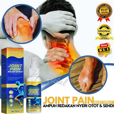 Jual Eelhoe Joint Pain Relief Spray Ml Joint Pain Spray Instant