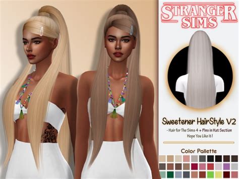 Super Long Hair Sims 4