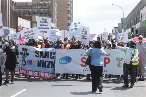 Newcastle Kzn Watch As Residents March To Break The Silence Northern