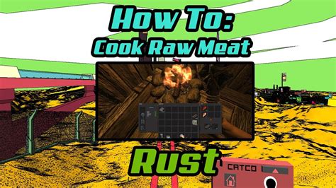 How To Cook Raw Meat Rust Alpha YouTube