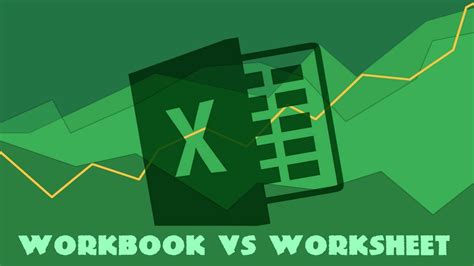 Difference Between Workbook And Worksheet Excel Tutorial Youtube