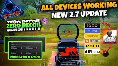 Bgmi Sensitivity Code Today Bgmi All Device Working Sensitivity