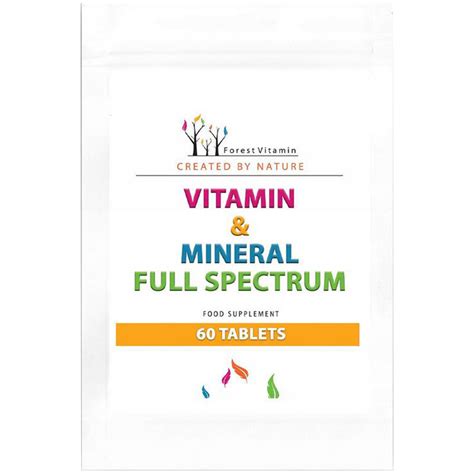 Suplement Diety Forest Vitamin Vitaminandmineral Full Spectrum 60 Tab Sklep Empik