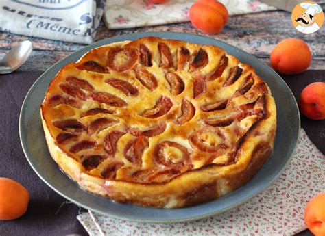 Clafoutis De Damasco Sobremesa Francesa Bem Parecida O Flan