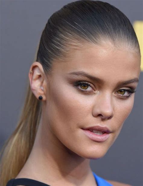 Nina Agdal Kingdom Slick Hairstyles Sleek Hairstyles Nina Agdal