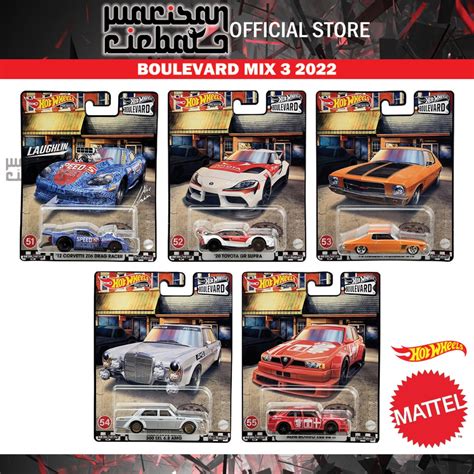 Hot Wheels Premium Boulevard Mix 3 2022 Shopee Malaysia