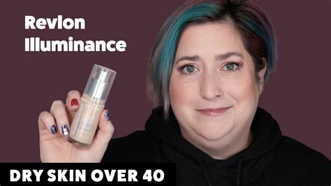 Revlon Illuminance Foundation Dry Skin Review And Wear Test Youtube