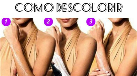 COMO DESCOLORIR OS PELOS DO BRAÇO YouTube