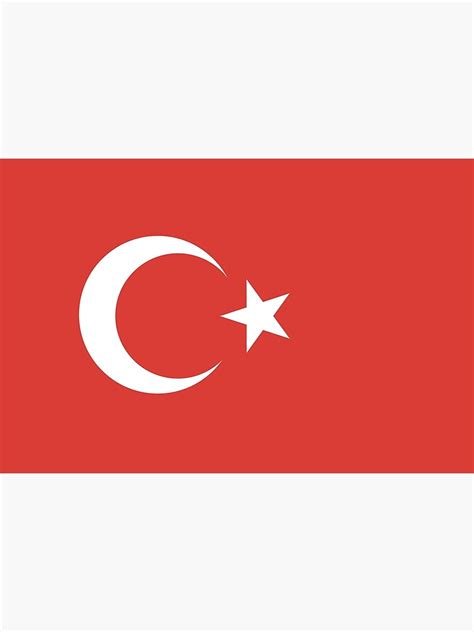 "TURKEY. Flag of Turkey, Turkish Flag, Crescent Moon, Star, Pure ...