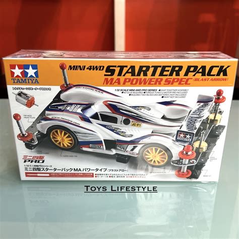 Jual Mainan Rakit Mobil Tamiya Mini 4WD Blast Arrow Starter Pack