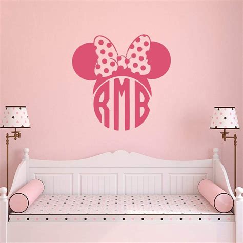 Mickey Minnie Mouse Wandkunst Aufkleber Aufkleber Minnie Mouse