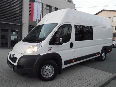 Peugeot Boxer 6 Osób Osobowy Brygadówka Maxi 180km 7440487280