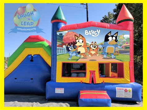 Bluey Bounce House Bluey Theme Birthday Party Rental