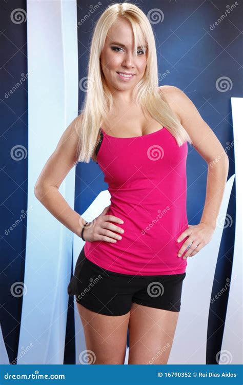 Tank Top Stock Photo Image Of Pink Dress Beautiful 16790352