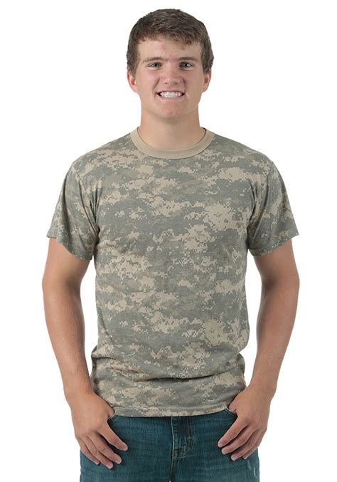 Adult Vintage ACU Digital Camo T Shirt