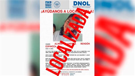 Localizan A Ni A De A Os Reportada Como Desaparecida Nvi Noticias