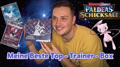 Paldeas Schicksale Meine Beste Top Trainer Box YouTube