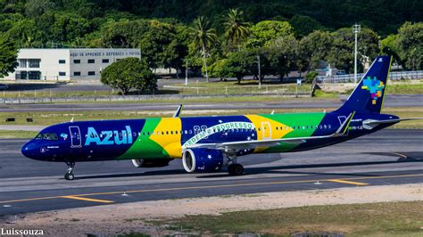 Azul Airlines A Neo Pr Yje Leaving Rwy Sbrf Recife Bra Flickr