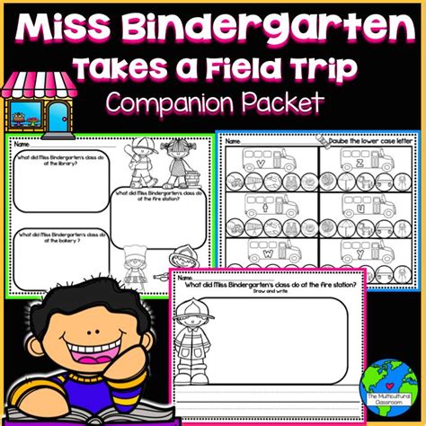 Miss Bindergarten Takes a Field Trip Companion Packet | Daube