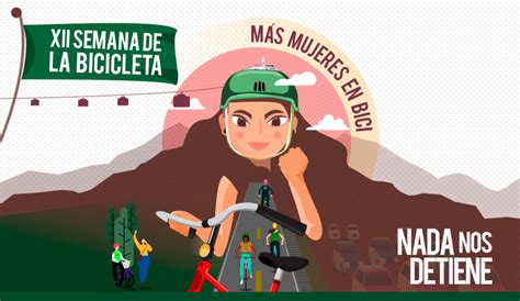 Programación XII Semana de la Bici Más Mujeres en Bici Secretaría de