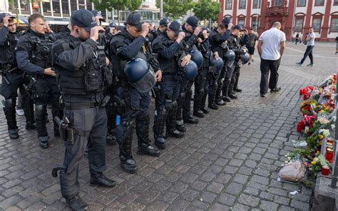 Mannheim Trauer nach tödlicher Messerattacke auf Polizisten