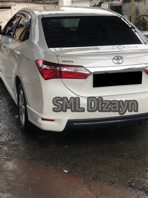 Toyota Corolla E Orta Dif Z R Sa Ve Sol Flap Plastik Araba