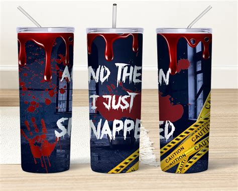 Horror Tumbler Wraps For Oz Oz Sublimation Tumbler Etsy