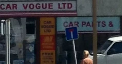 Brazen Woman Spotted Emerging From Tanning Salon NAKED Before Casually Getting In Car And