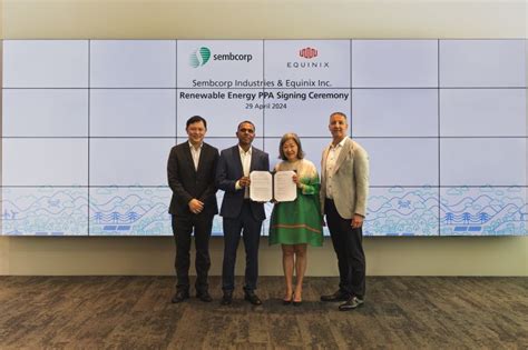 Equinix Signs Solar Ppa With Sembcorp In Singapore Dcd