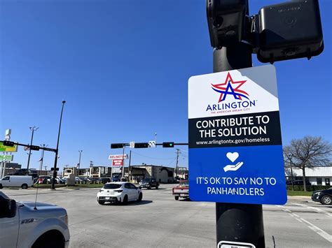 Arlington Launches Campaign To Curb Panhandling At Major Intersections