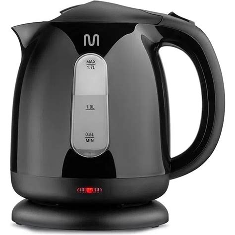 Melhor Chaleira Elétrica 220v - Chaleira Elétrica 1.7L 1850W Base Removível 220V BE024 Multilaser - Acimel