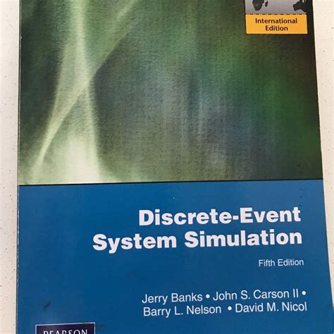 Ie E Discrete Event System Simulation Fifth Edition Hobbies Toys