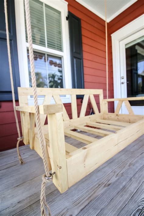 How to build a DIY porch bed swing