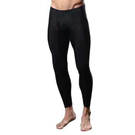 Andrew Christian Almost Naked Martel Mesh Leggings Black Inderwear