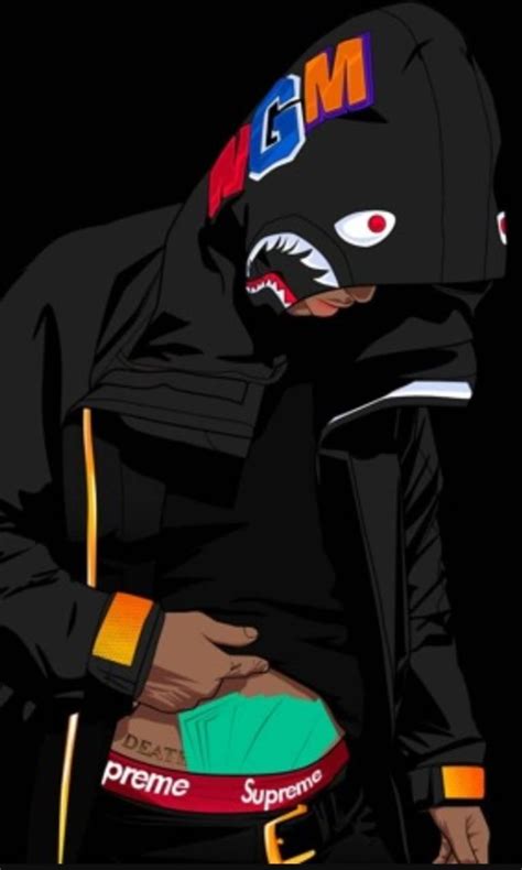 Bape Supreme Anime Wallpapers Wallpaper Cave